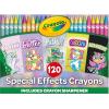 imageCrayola Special Effects Bulk Crayon Set 6 Pack 24 Crayons for Kids Glitter Pastel Bold ampamp Bright Neon Metallic Amazon Exclusive