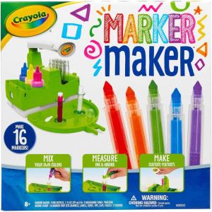 imageCrayola Marker Maker DIY Kids Crafts Create 16 Markers for Kids Arts ampamp Crafts Kit Gift for Girls ampamp Boys Ages 7Marker Maker