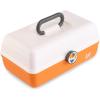 imageCaboodles OnTheGoGirl CaseWhite Orange School Spirit