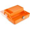 imageCaboodles OnTheGoGirl CaseWhite Orange School Spirit