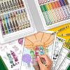 imageCrayola Coloring Set with Limited Edition Mauve Art Case Limited Edition Crayons 50 Pieces Gifts for KidsRed