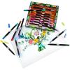 imageCrayola Gel Ink Pen Marker Set 14 Matte ampamp Glitter Pens Gel Pens for Coloring Fine Point Gift for Kids ampamp Teens Ages 4DualEnded Brush  Detail