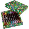 imageCrayola Gel Ink Pen Marker Set 14 Matte ampamp Glitter Pens Gel Pens for Coloring Fine Point Gift for Kids ampamp Teens Ages 4DualEnded Brush  Detail