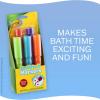 imageCrayola Taste Beauty Bathtub Markers Washable Markers for Baths in Green Red Blue Purple and Orange
