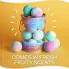 imageTaste Beauty Crayola Color Your Bath Bomb Bucket 4 Scents Multicolored Pack of 8