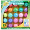 imageCrayola ColorTwist Bath Bombs 25 Deluxe Pack Color Changing Bath Bombs in Classic Crayola Colors with Surprise Colored Inside Color Your Bath NonToxic Bathbomb Fizzies for Boys ampamp Girls