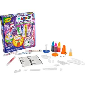 imageCrayola Marker Maker Kit for Kids 20 Markers DIY Scented Emoji Broad ampamp Fine Tip Markers Arts ampamp Crafts Holiday ampamp Christmas Gifts for Boys ampamp Girls Ages 6
