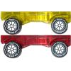 imageCrayola PIPMobiles Rolling Chassis Accessory for Magnetic Building Tiles  Add Wheels to Crayola PIPTile Sets  STEM Learning Toy for Kids Ages 3  Creative Educational Travel Toy  2Pack Bold