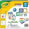 imageCreateOn Crayola Doodle Magnetic Tiles Building Set for Kids Magnetic Kids Building Toys STEM ampamp Montessori Arts ampamp Creativity Toys for Boys and Girls Ages 3 24Piece SetDoodle