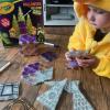 imageCreateOn Crayola Halloween Glow Doodle Magnetic Tiles Set Building Set for Kids STEM Toys for Boys and Girls Ages 3 and Up 25Piece Set