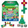 imageCrayola Holiday Magnetic PIP Cubes Mini Magnetic Blocks Playset STEM ampamp Montessori Building ampamp Educational Toys for Kids Travel Toys for Boys and Girls Ages 3 27Piece Set