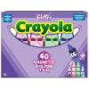 imageCreateOn Crayola Glitter Magnetic Tiles Building Set for Kids Magnetic Tiles Magnetic Building Toys for Kids STEM Easter Toys for Boys and Girls Ages 3 and Up 40Piece Set Glitter