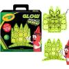 imageCreateOn Crayola Glow Doodle Magentic Tiles  Magnetic Building Toys for Kids STEM Toys for Boys and Girls Ages 3 30Piece Set