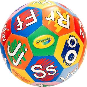 imageCrayola Official Soccer Ball  Unisex Kids  Division Box Size 3Alphabet