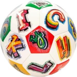 imageCrayola Official Soccer Ball  Unisex Kids  Division Box Size 3Alphabet2