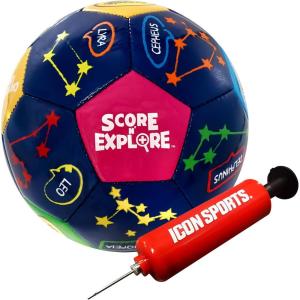 imageCrayola Official Soccer Ball  Unisex Kids  Division Box Size 3Constellation