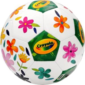 imageCrayola Official Soccer Ball  Unisex Kids  Division Box Size 3Flower