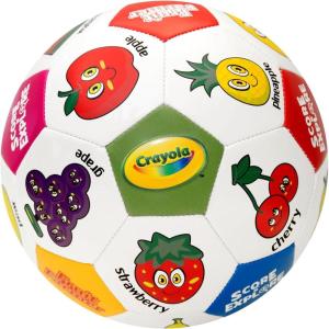 imageCrayola Official Soccer Ball  Unisex Kids  Division Box Size 3Fruits