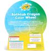 imageCrayola Bath Tub Crayons Color Wheel amp Easy CleanUp Eraser 18 Bathtub Crayons Every Color amp Unique Crayola Hues Unique Eraser for Fast amp Easy Cleanup