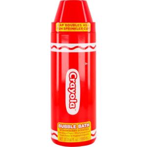 imageCrayola Strawberry Scented Bubble Bath Liquid 10oz  Red
